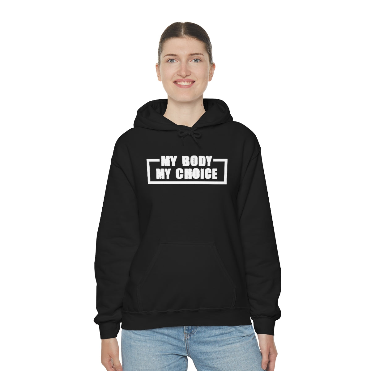 "My Body My Choice" Unisex Heavy Blend™ Hooded Sweatshirt
