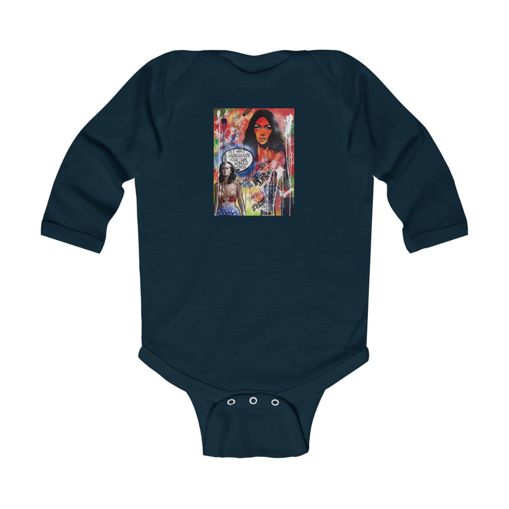 "Dare To Be Different" Infant Long Sleeve Bodysuit