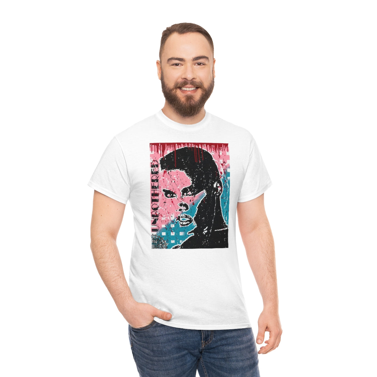 "Unbothered" Unisex Heavy Cotton Tee