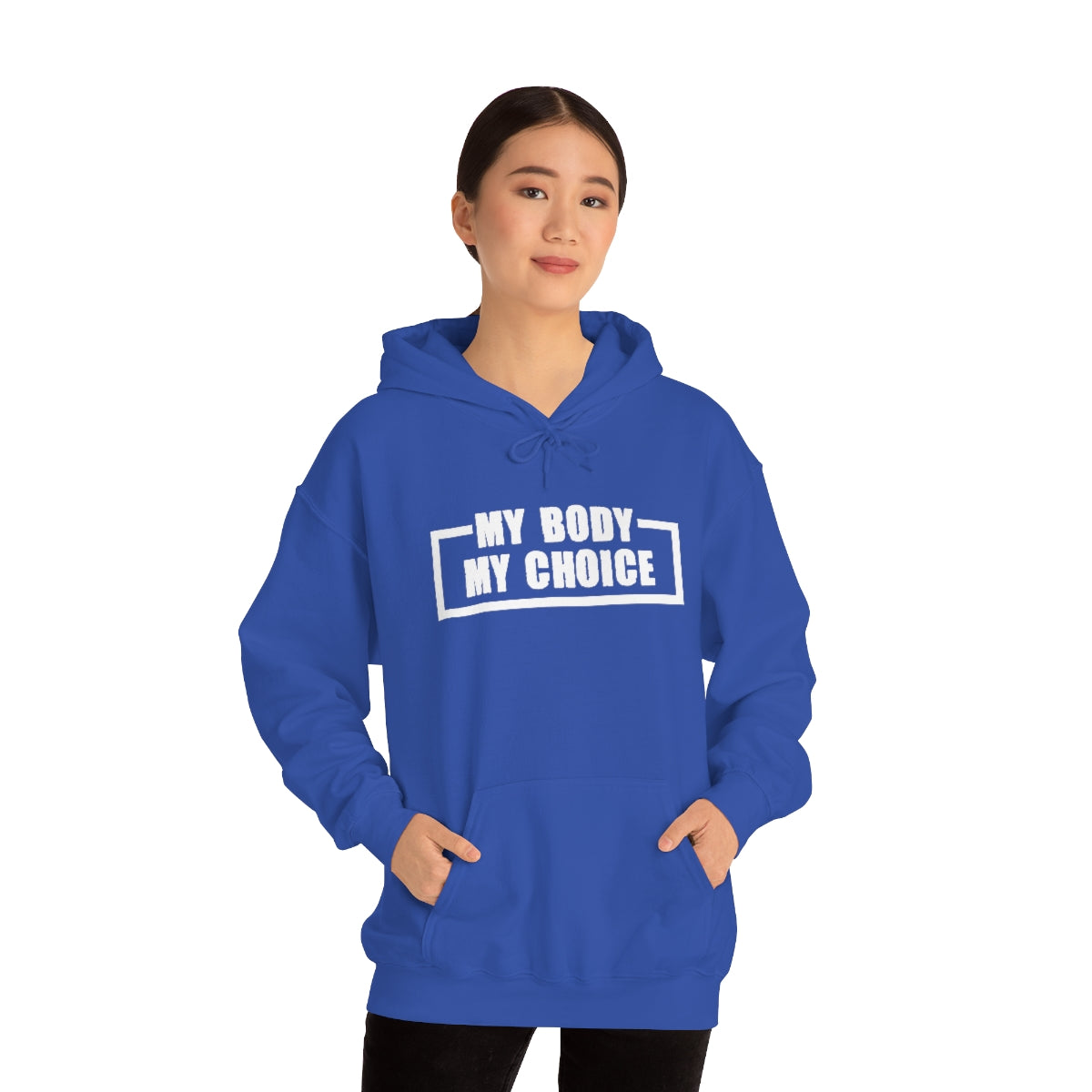 "My Body My Choice" Unisex Heavy Blend™ Hooded Sweatshirt