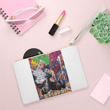 "Basquiat/Warhol Tribute" Clutch Purse