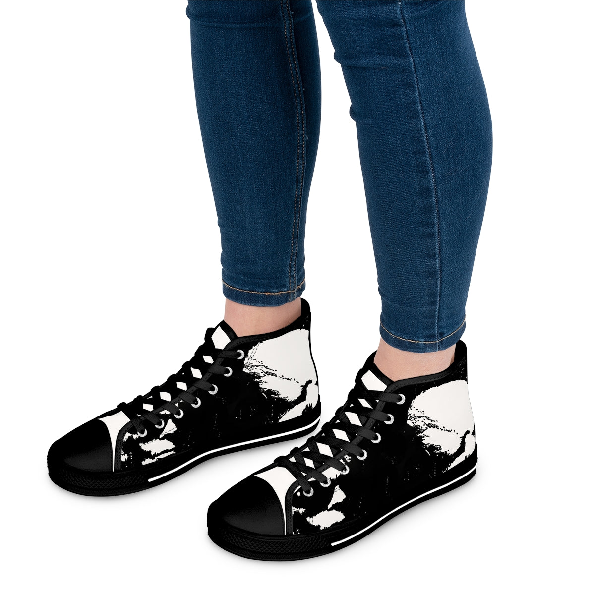 "Label Whore" Women's High Top Sneakers