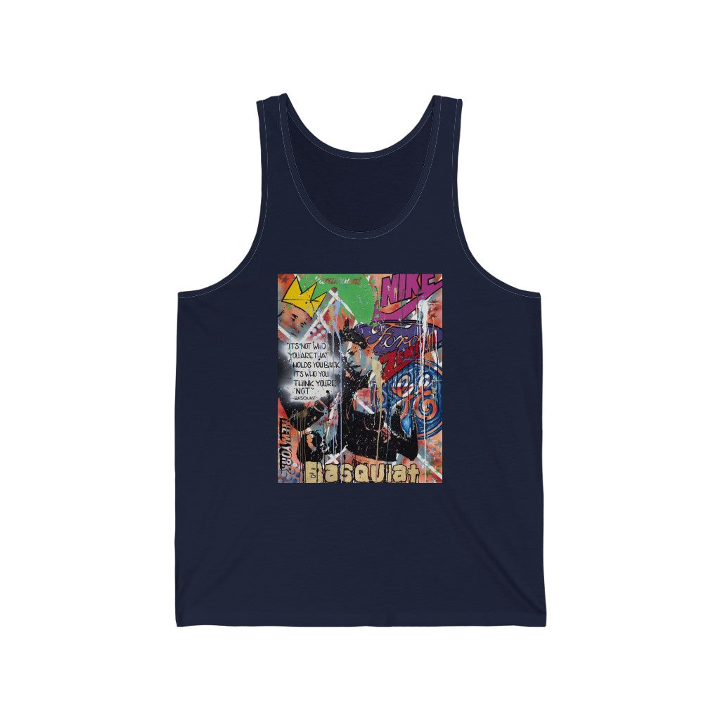 "Basquiat/Warhol Tribute" Unisex Jersey Tank