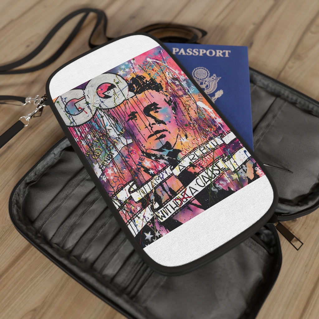 "Rebel With A Cause" Passport Wallet