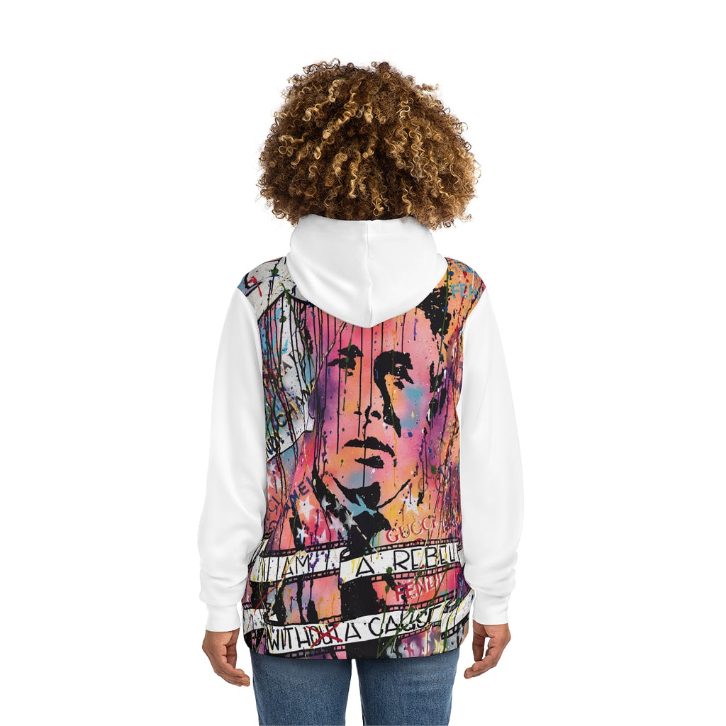 "Rebel With A Cause" Unisex AOP Fashion Hoodie