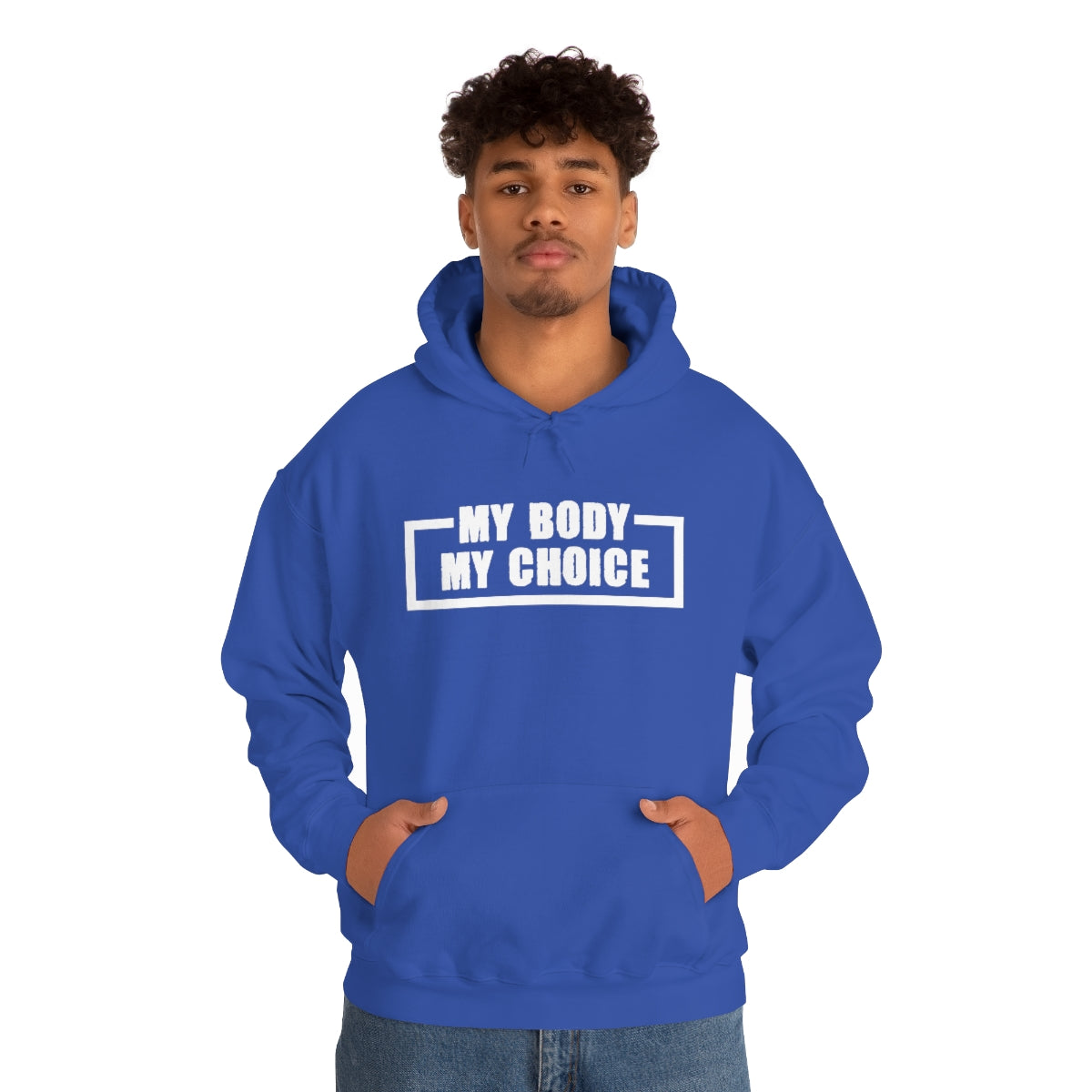 "My Body My Choice" Unisex Heavy Blend™ Hooded Sweatshirt
