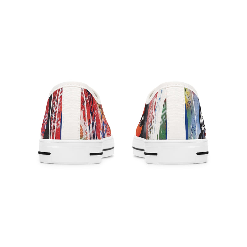 "Dare To Be Different" Women's Low Top Sneakers