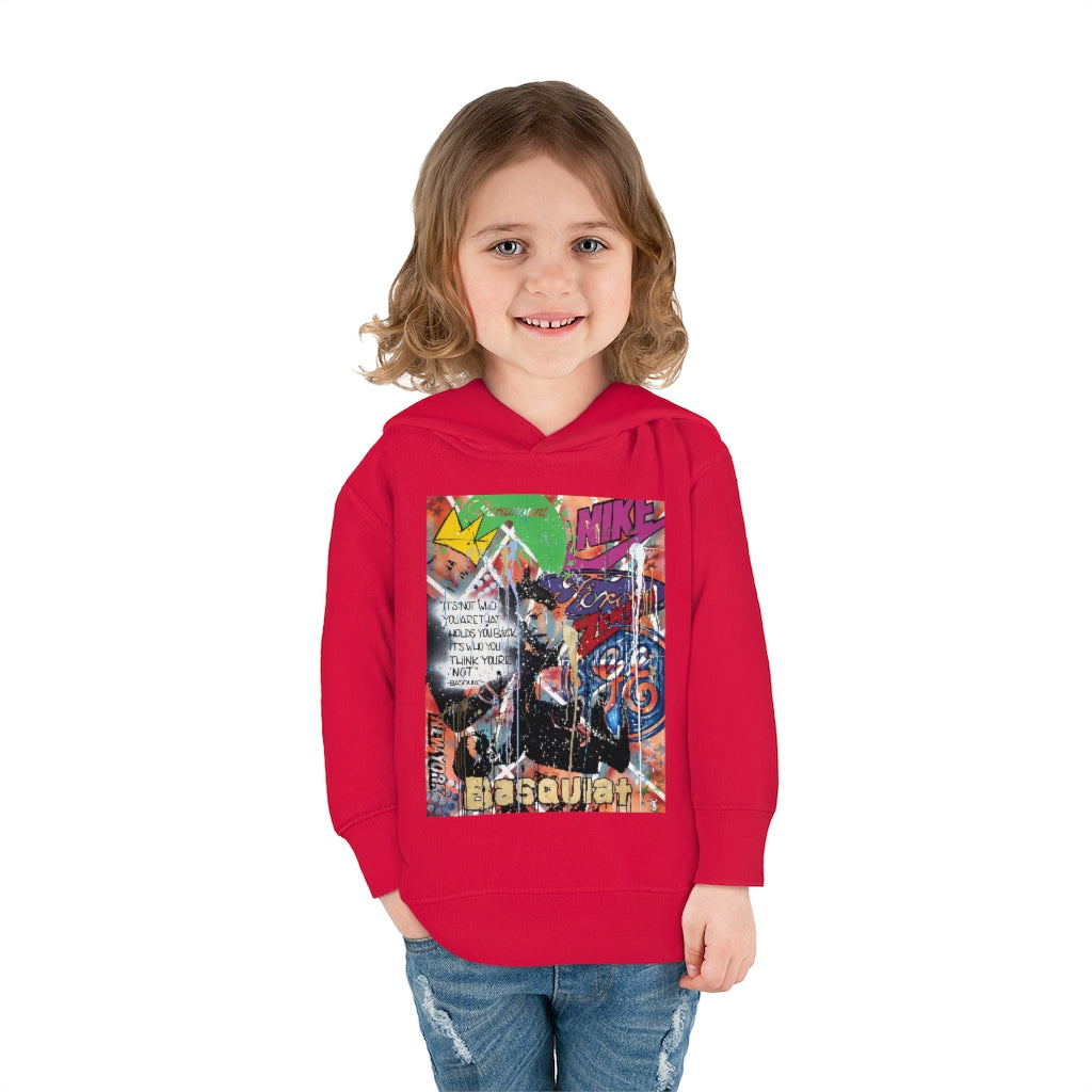"Basquiat/Warhol Tribute" Toddler Pullover Fleece Hoodie
