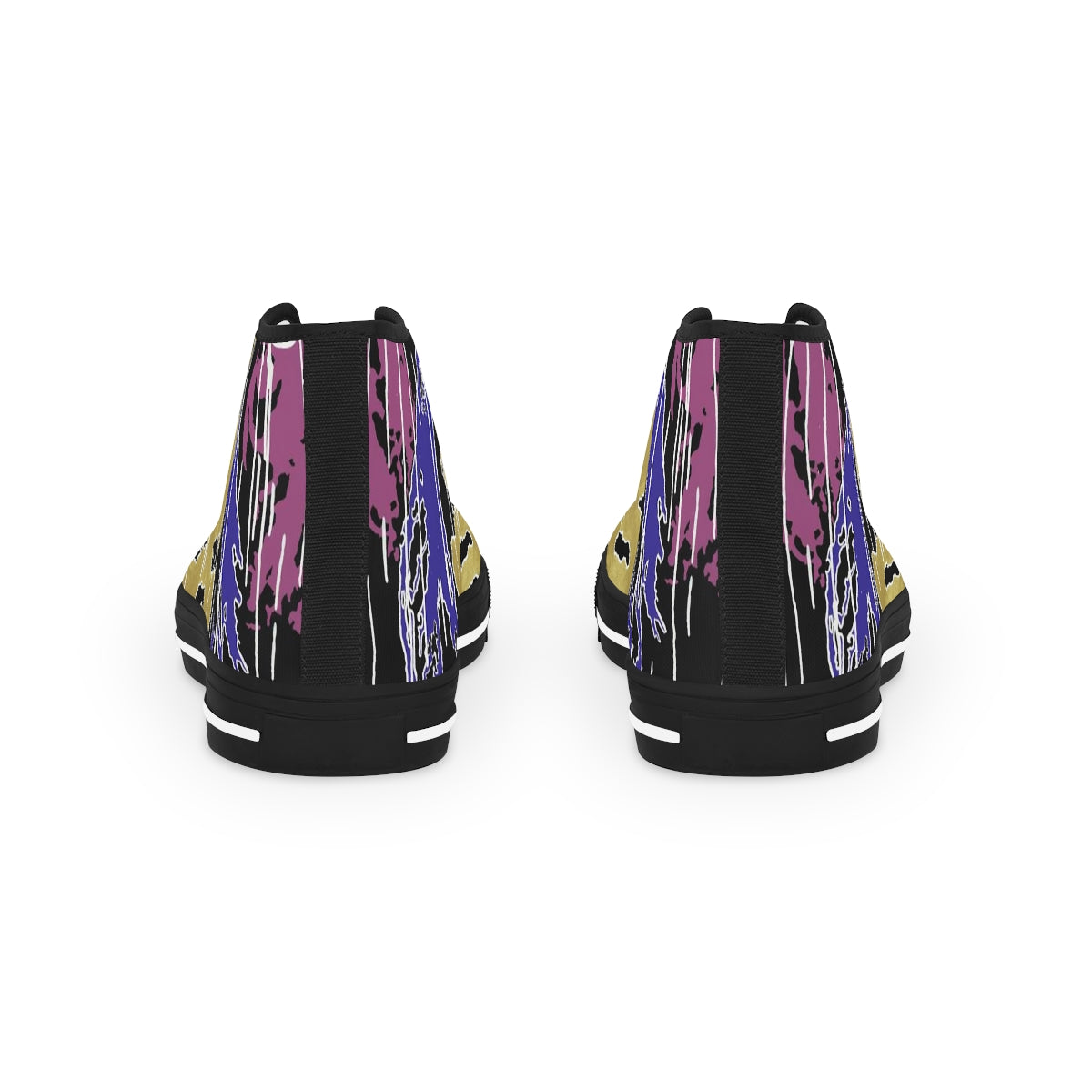 "Fearless Inspired By Beyonce" Men's High Top Sneakers