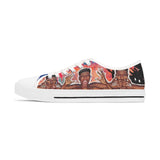 "No Hate Just Love" Women's Low Top Sneakers