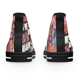 "Rebel Without A Cause" Women's High Top Sneakers