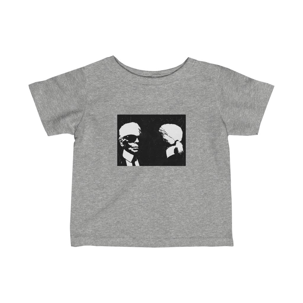 "Label Whore-Karl LagerFeld" Infant Fine Jersey Tee