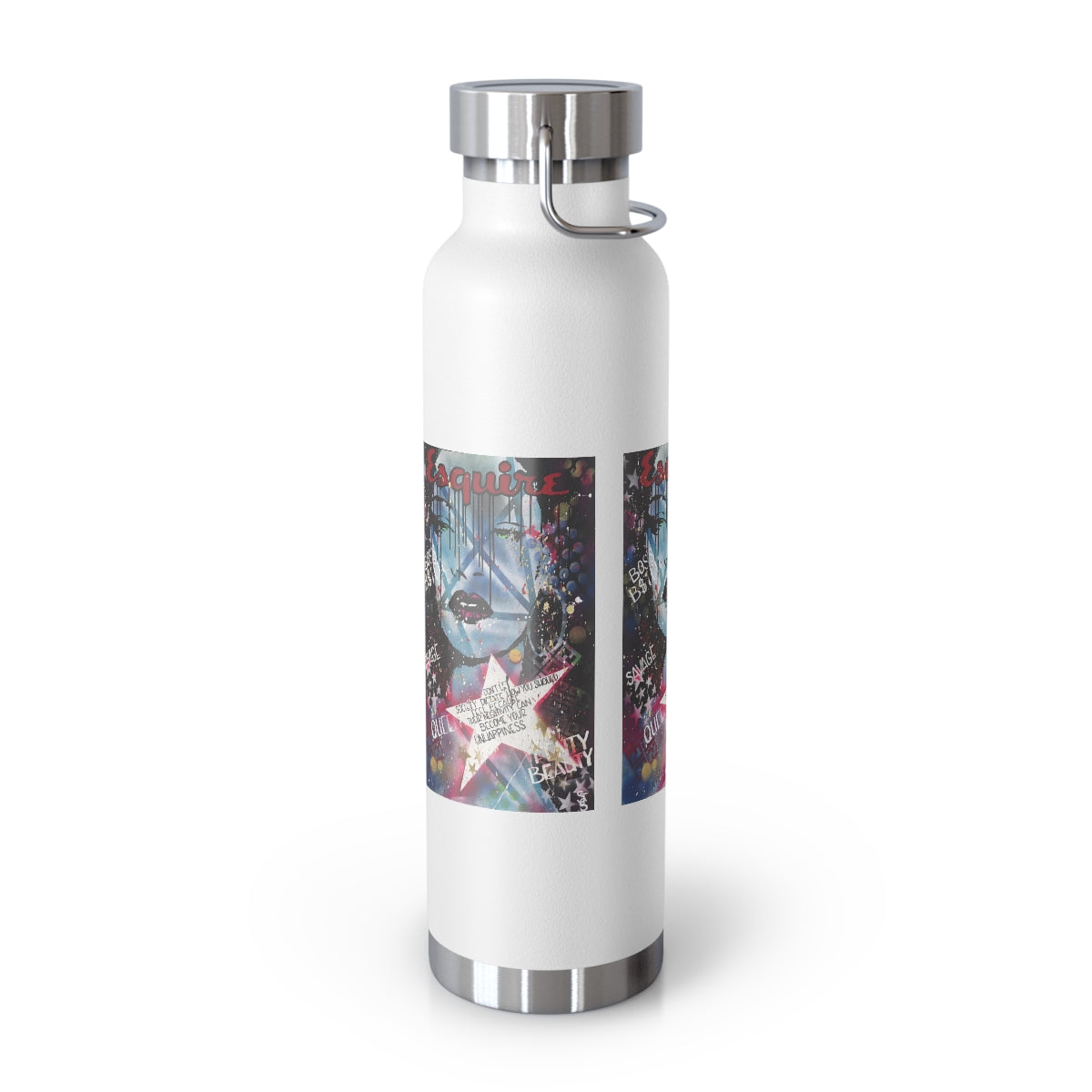 "Be The Boss-Inspired By Rihanna" Copper Vacuum Insulated Bottle, 22oz