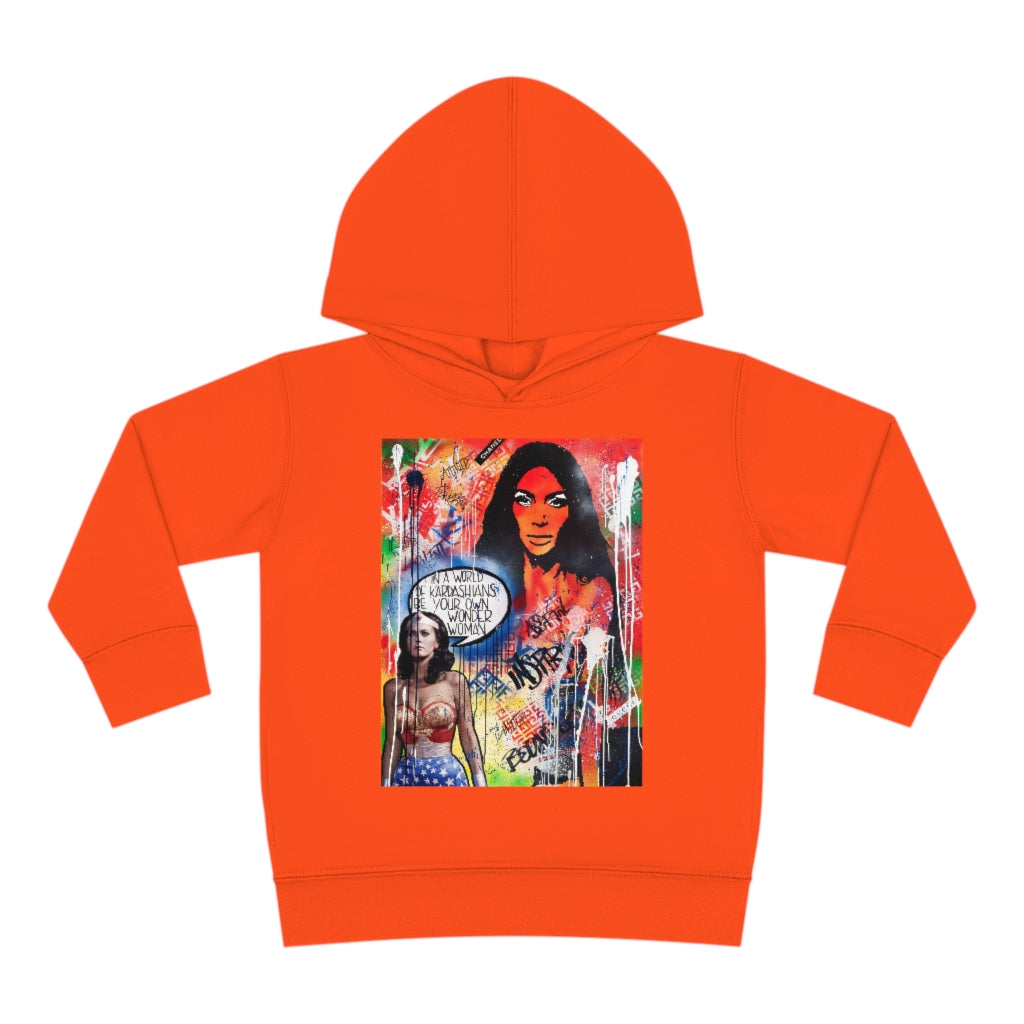 "Dare To Be Different" Toddler Pullover Fleece Hoodie