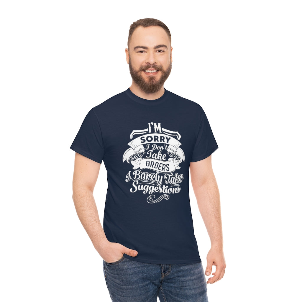 "I'm Sorry...." Unisex Heavy Cotton Tee