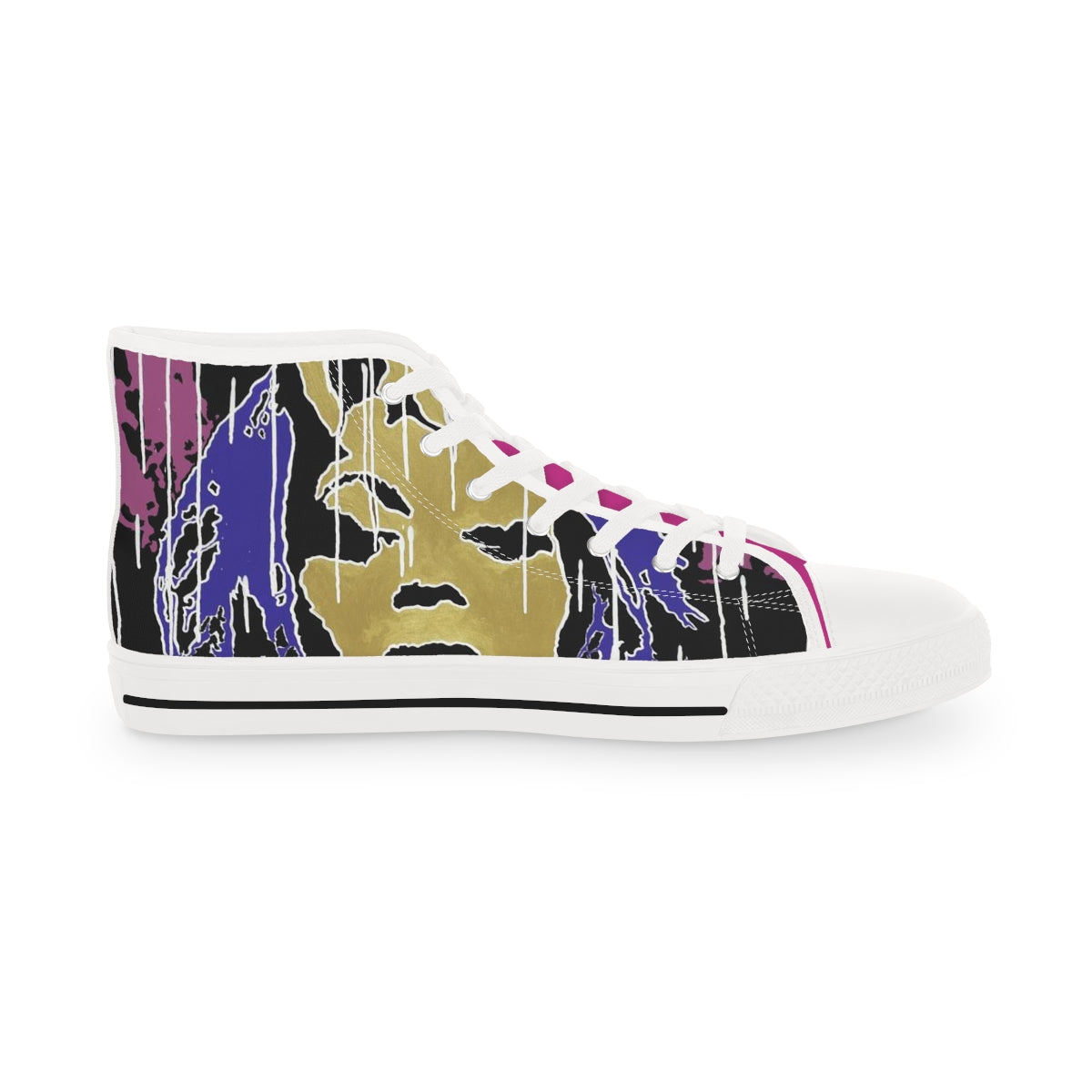 "Fearless Inspired By Beyonce" Men's High Top Sneakers