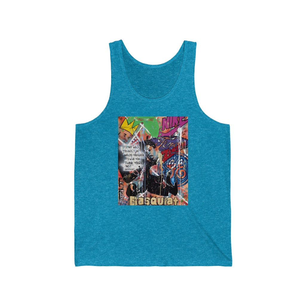 "Basquiat/Warhol Tribute" Unisex Jersey Tank