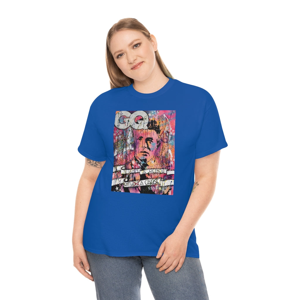 "Rebel With A Cause" Unisex Heavy Cotton Tee
