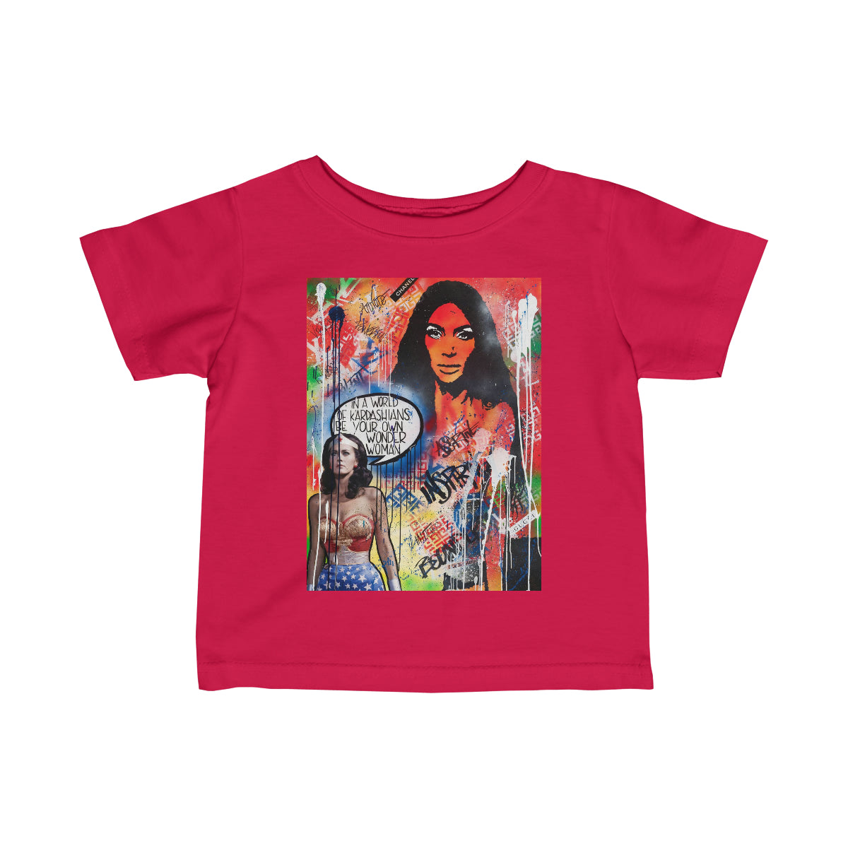 "Dare To Be Different" Infant Fine Jersey Tee