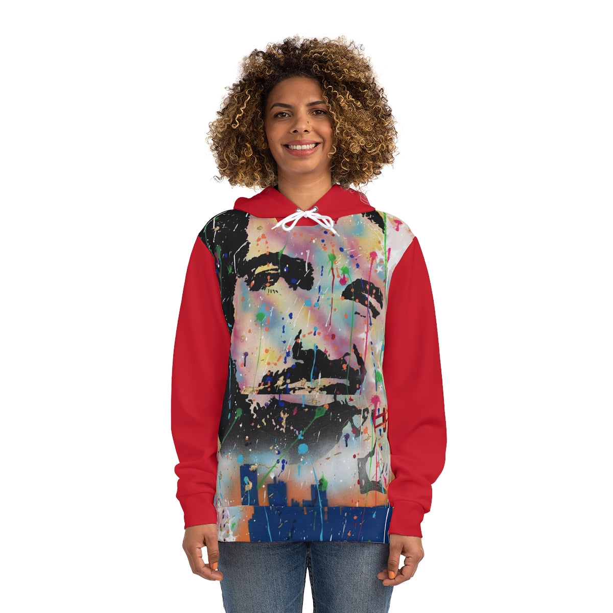 "Remember The North" Women's AOP Fashion Hoodie