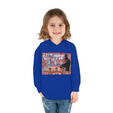 'No Hate Just Love" Toddler Pullover Fleece Hoodie