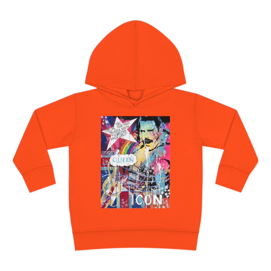 "Find Your Inner Queen" Toddler Pullover Fleece Hoodie