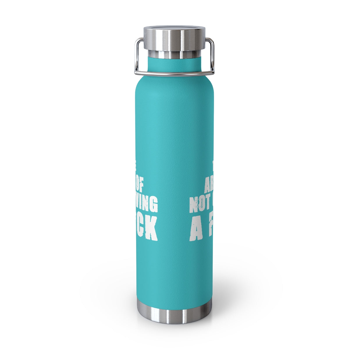 "The Art Of Not Giving A F*CK" Copper Vacuum Insulated Bottle, 22oz