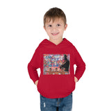 'No Hate Just Love" Toddler Pullover Fleece Hoodie