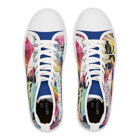 " Find Your Inner Queen" Women's High Top Sneakers