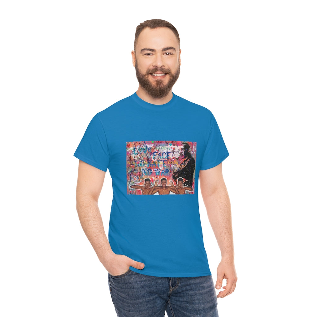 "No Hate Just Love" Unisex Heavy Cotton Tee