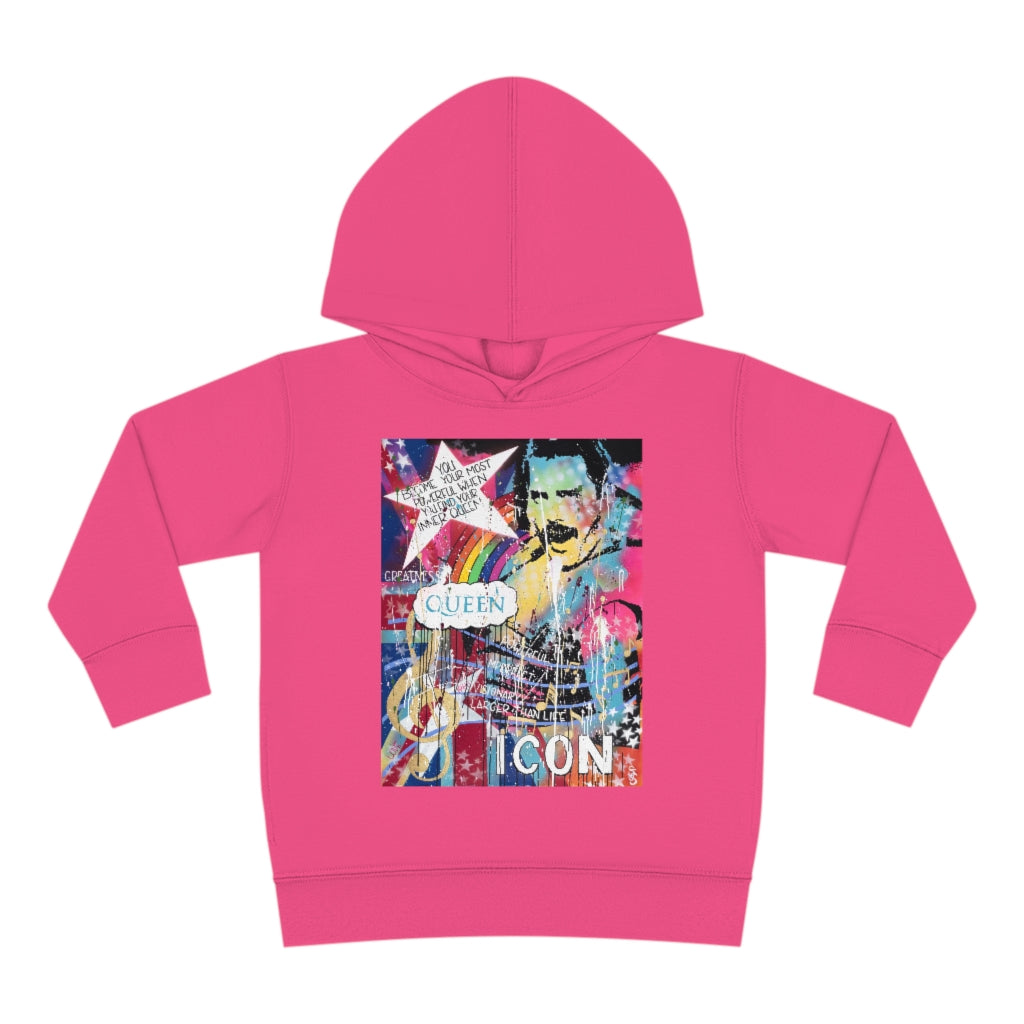 "Find Your Inner Queen" Toddler Pullover Fleece Hoodie