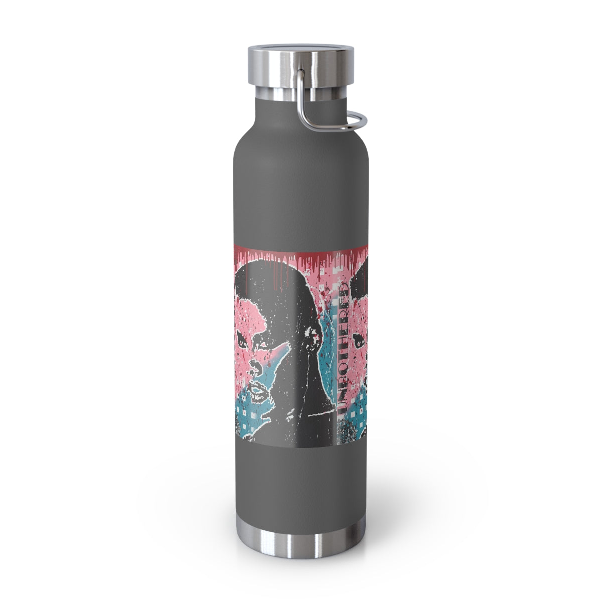 "Unbothered-Inspired By Grace Jones" Copper Vacuum Insulated Bottle, 22oz