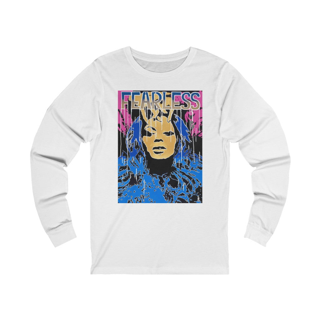 "Fearless" Unisex Jersey Long Sleeve Tee