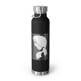 "Label Whore-Inspired By Karl Lagerfeld" Copper Vacuum Insulated Bottle, 22oz