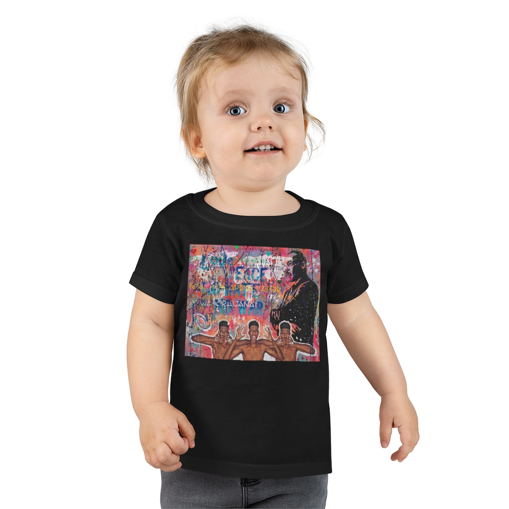 "No Hate Just Love" Toddler T-shirt