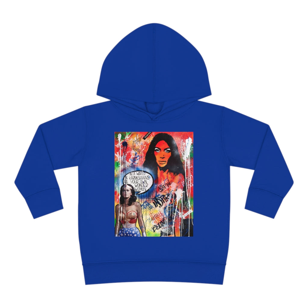"Dare To Be Different" Toddler Pullover Fleece Hoodie