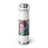 "Unbothered-Inspired By Grace Jones" Copper Vacuum Insulated Bottle, 22oz