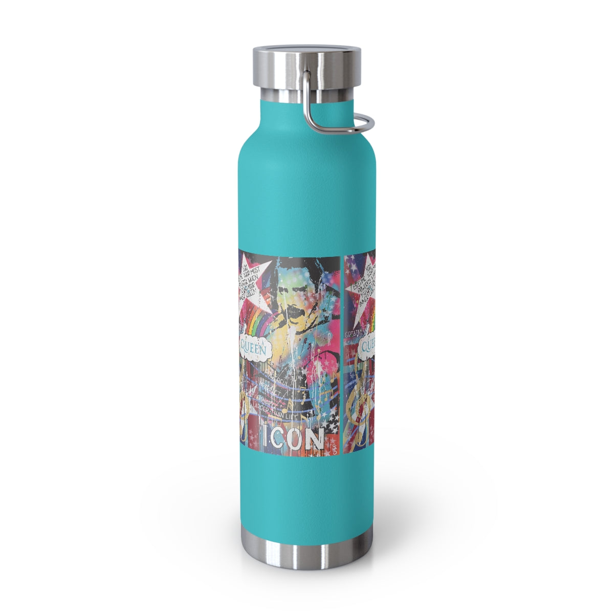 "Find Your Inner Queen- Inspired By Freddie Mercury" Copper Vacuum Insulated Bottle, 22oz