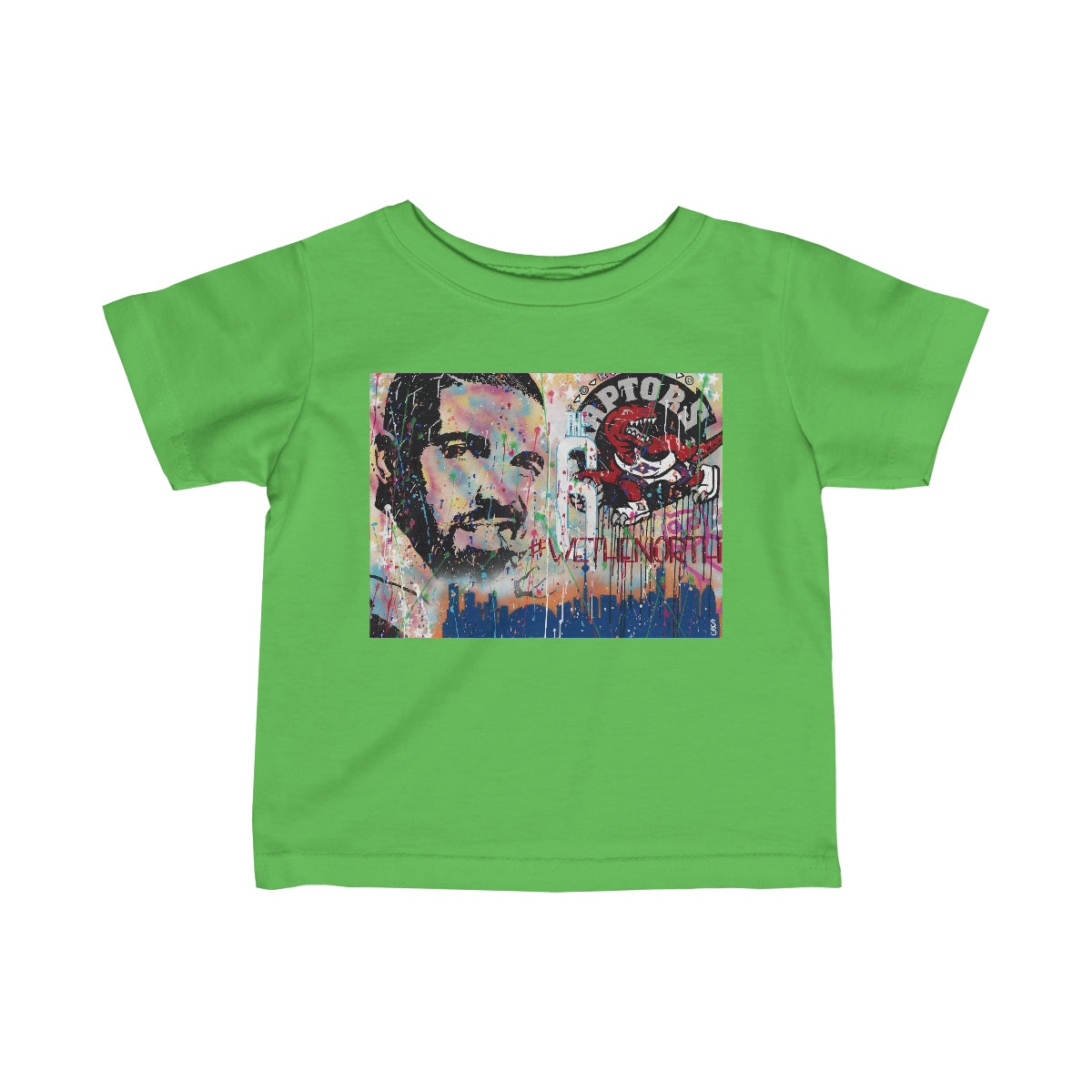 "Remember The North" Infant Fine Jersey Tee