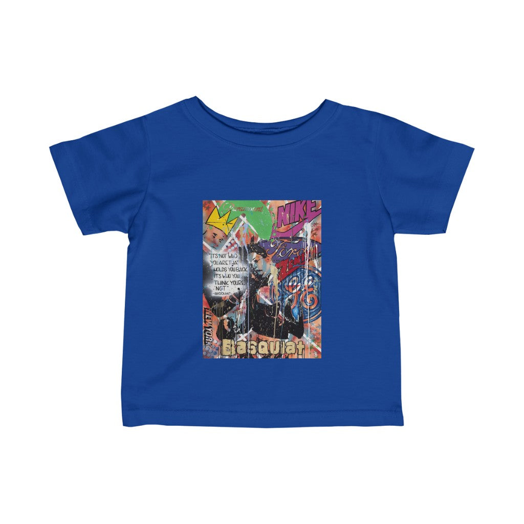 "Basquiat/Warhol Tribute" Infant Fine Jersey Tee