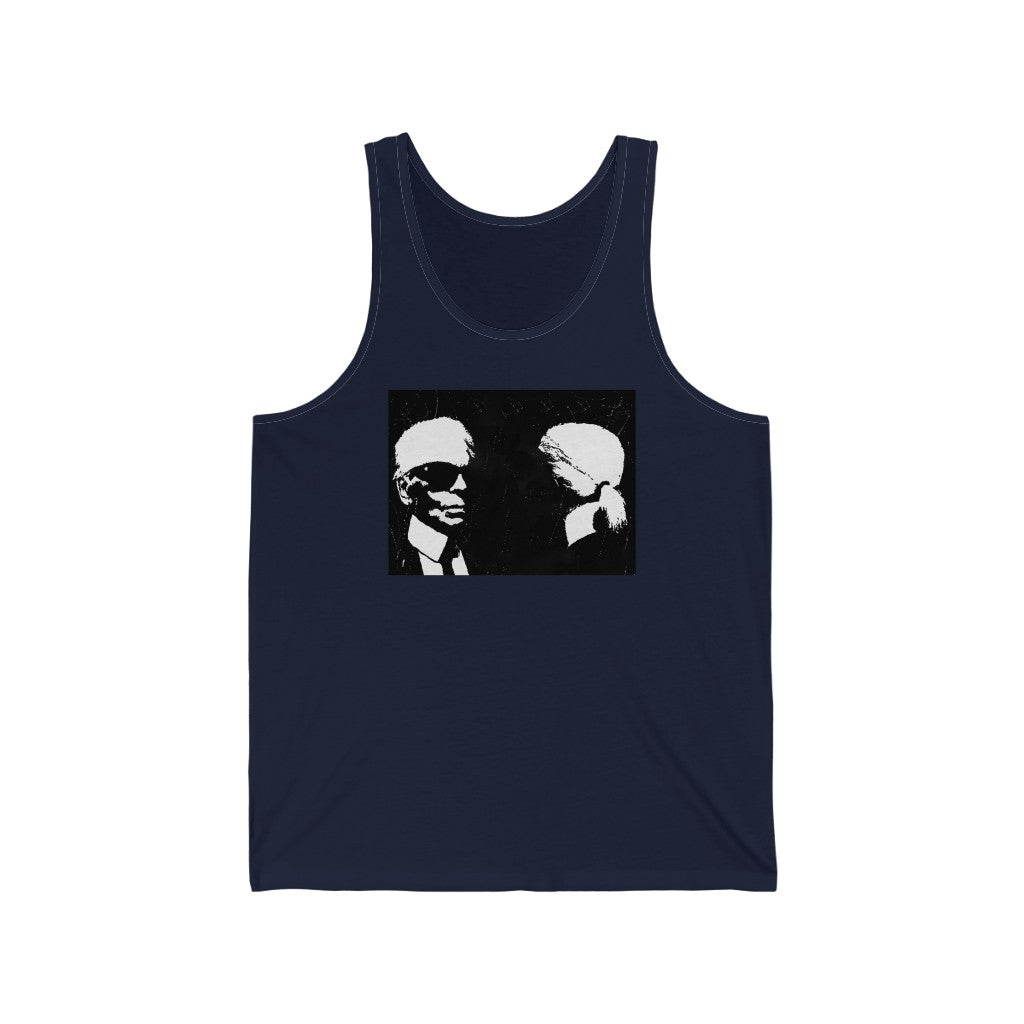 "Label Whore" Unisex Jersey Tank