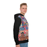 "No Hate Just Love" Men's All-Over-Print Hoodie