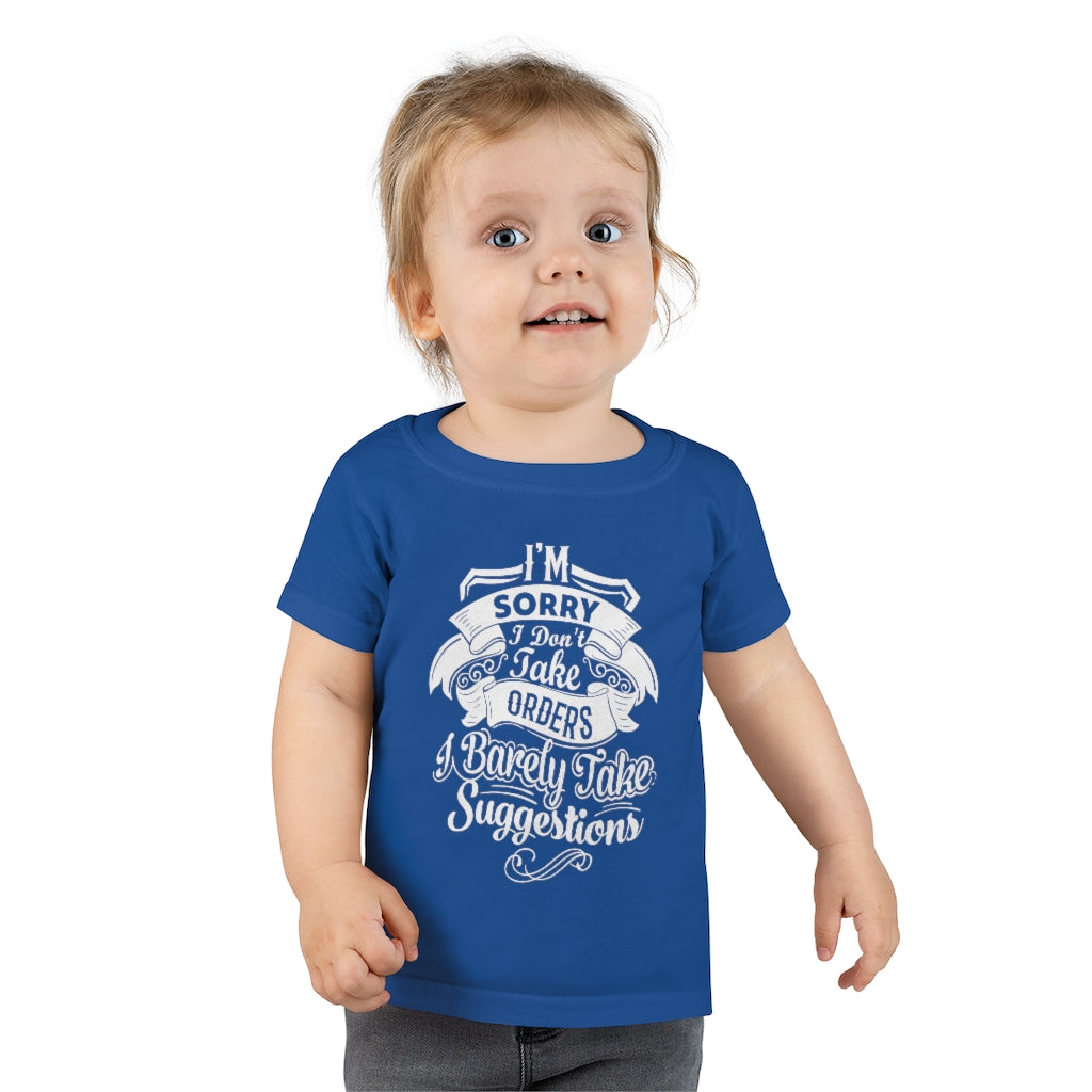 "I'm Sorry......." Toddler T-shirt