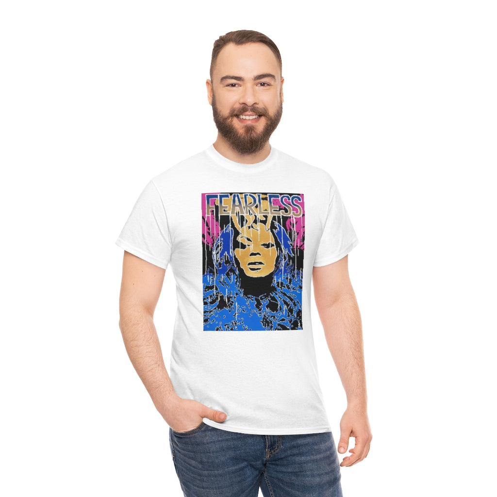 "Fearless" Unisex Heavy Cotton Tee