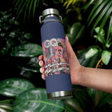 "Rebel With A Cause- Inspired By James Dean" Copper Vacuum Insulated Bottle, 22oz