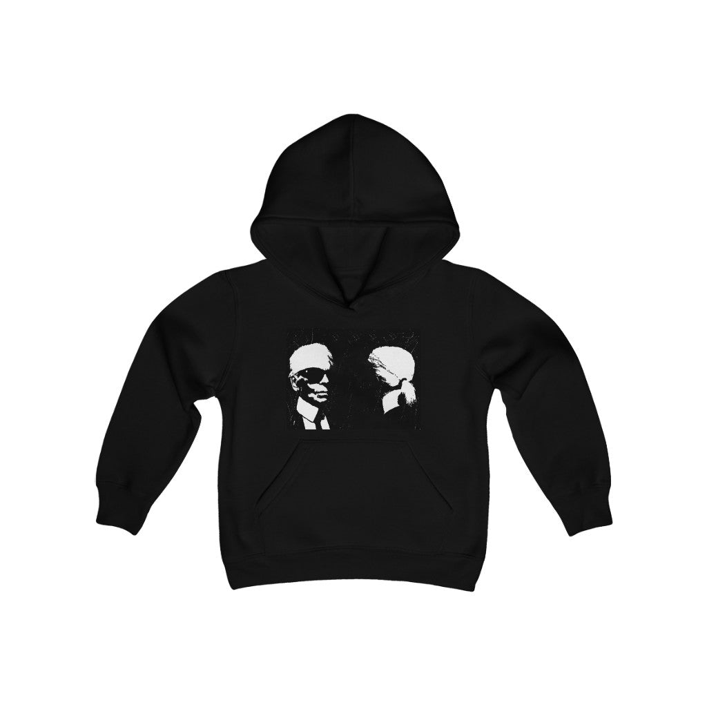 "Label Whore" Youth Heavy Blend Hooded Sweatshirt