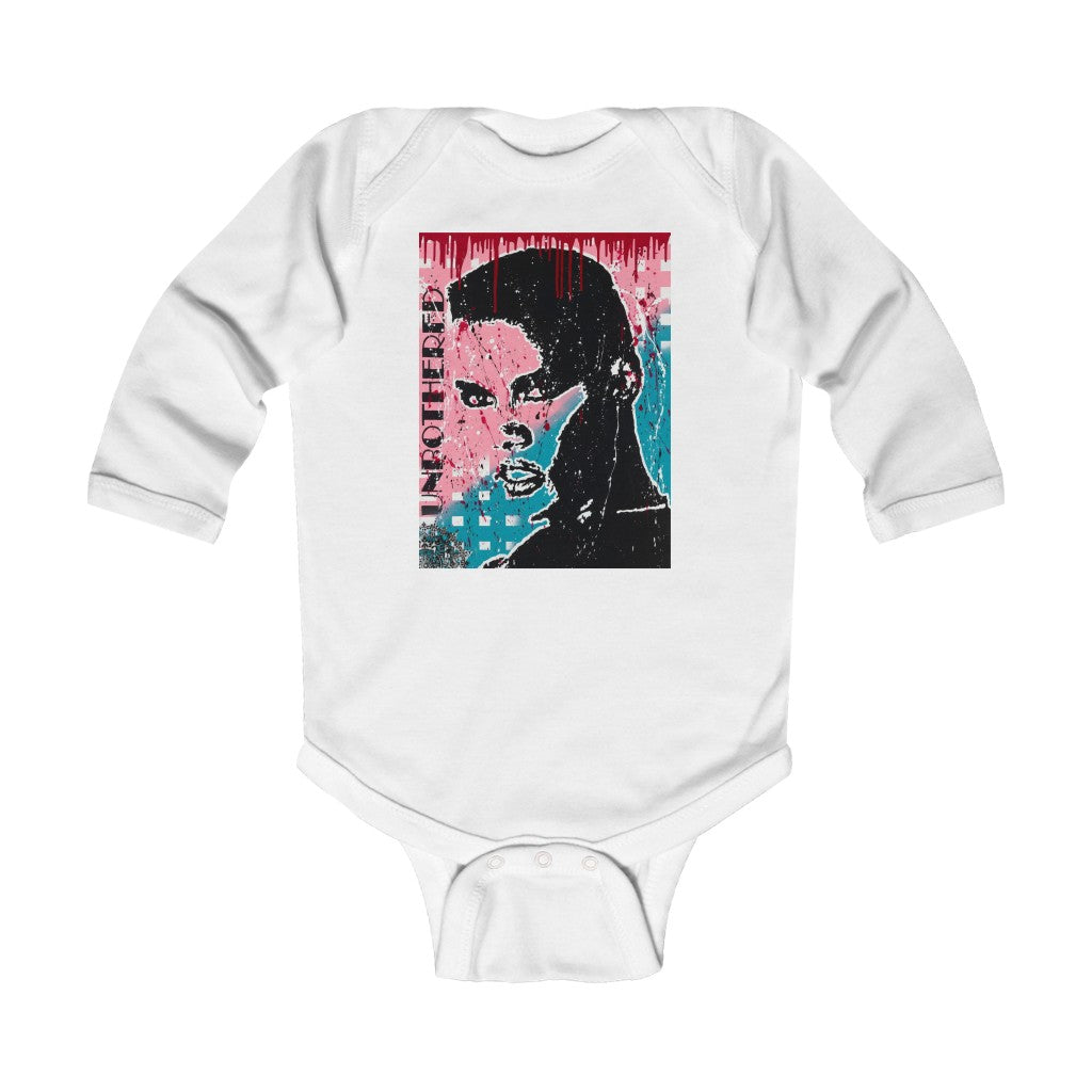 "Unbothered" Infant Long Sleeve Bodysuit