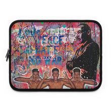 Load image into Gallery viewer, "No Hate Just Love" Laptop Sleeve