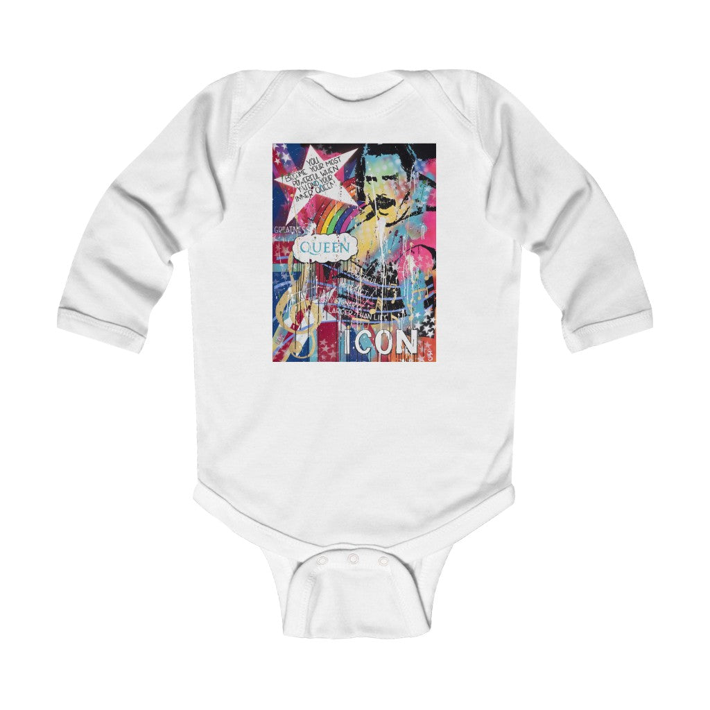 "Find Your Inner Queen" Infant Long Sleeve Bodysuit