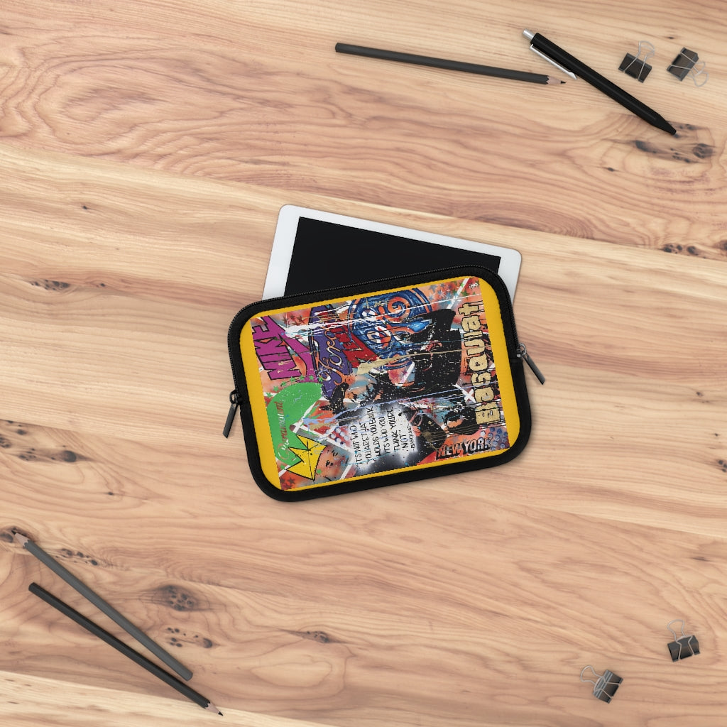 "Basquiat/Warhol Tribute" Laptop Sleeve